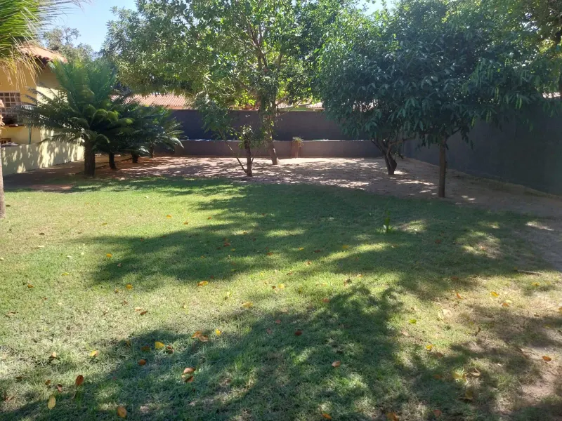 Quintal arborizado com árvores frutíferas na casa em Itacaiú