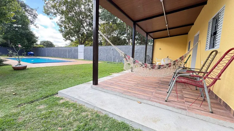 Varanda e jardim