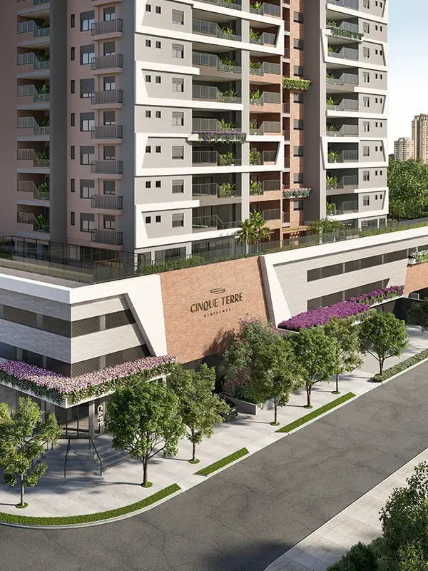 Fachada do Emirates, no Parque Flamboyant em Goiânia (imagem de projeto)