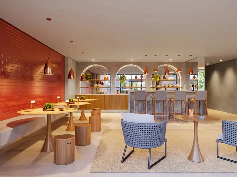 Pub do Emirates, no Parque Flamboyant em Goiânia (imagem de projeto)