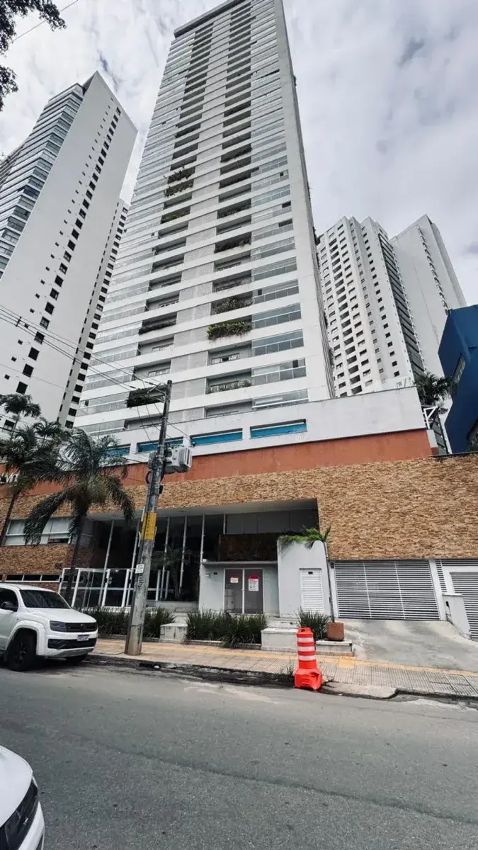 Fachada do Residencial Ecoliving, no Setor Bueno em Goiânia