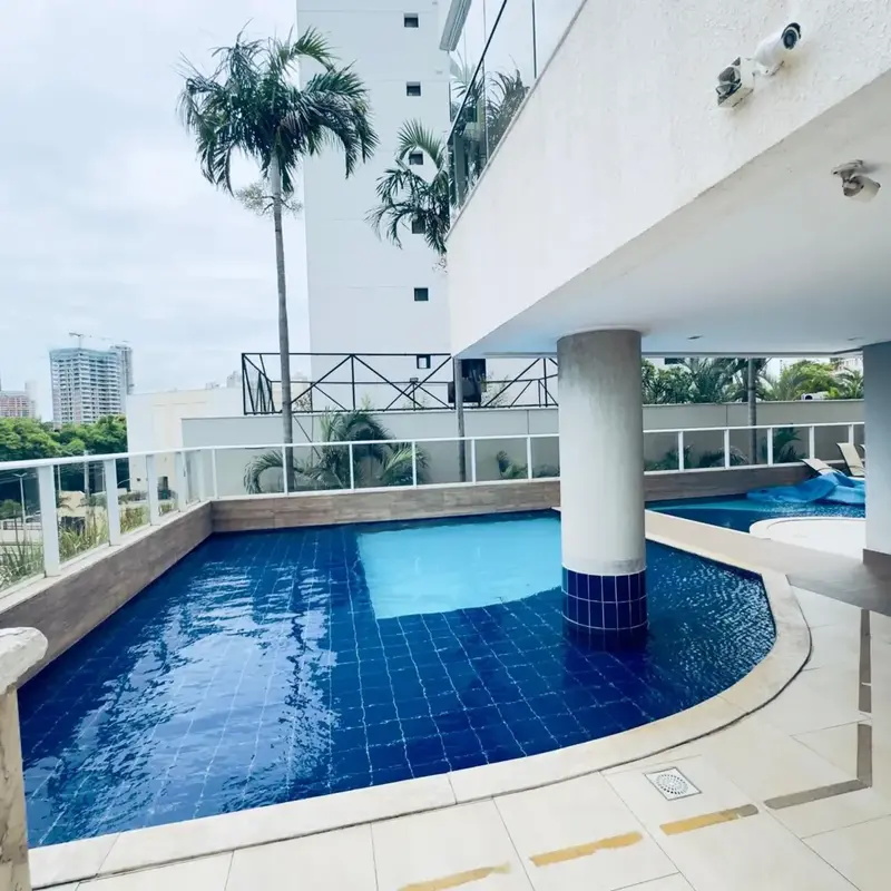 Área de lazer do Residencial Ecoliving, no Setor Bueno em Goiânia