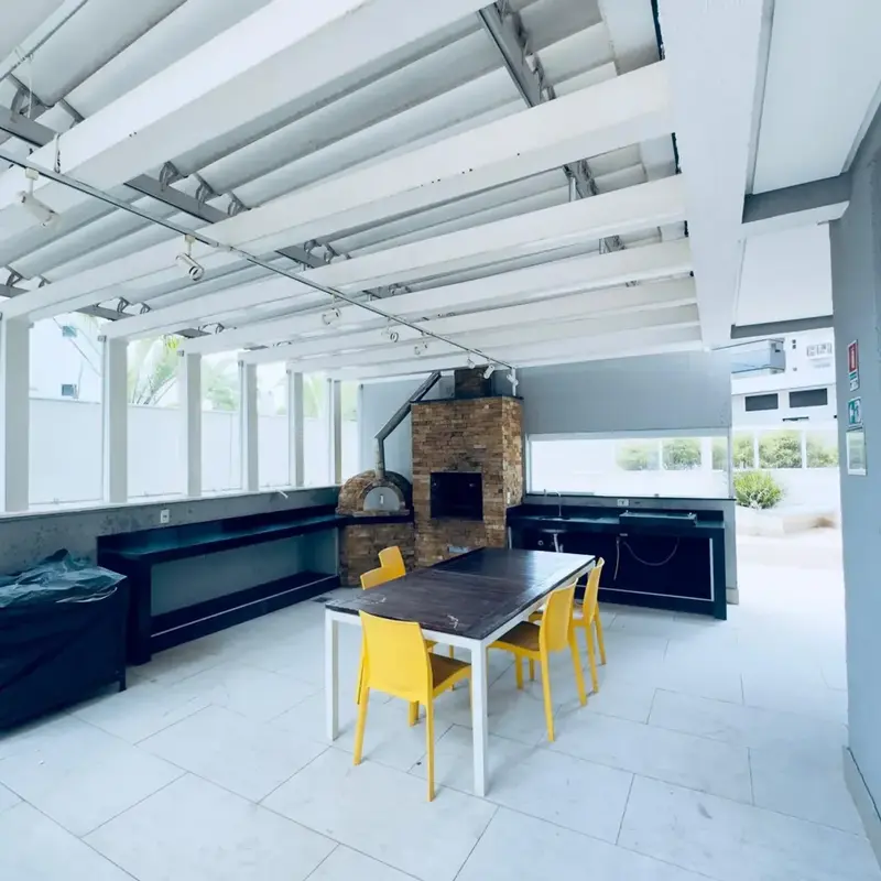 Área de lazer do Residencial Ecoliving, no Setor Bueno em Goiânia
