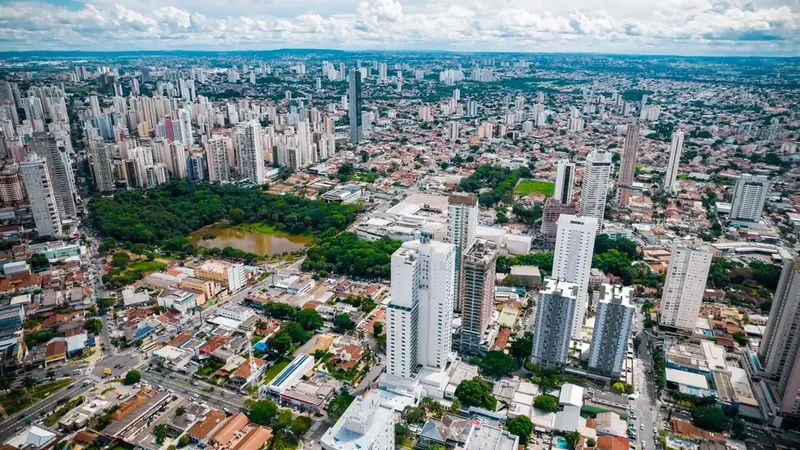Área comum do Wish Vaca Brava, no Setor Bueno em Goiânia (imagem de projeto)
