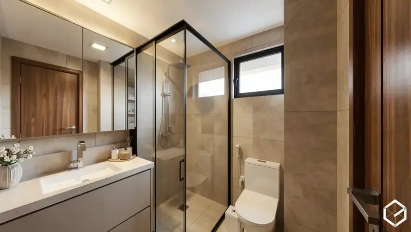 Ambiente do apartamento decorado e mobiliado no Único Marista, Setor Marista em Goiânia