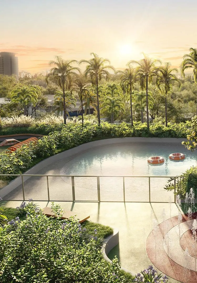 Área comum do Legítimo Flamboyant Residencial, Jardim Goiás, Goiânia