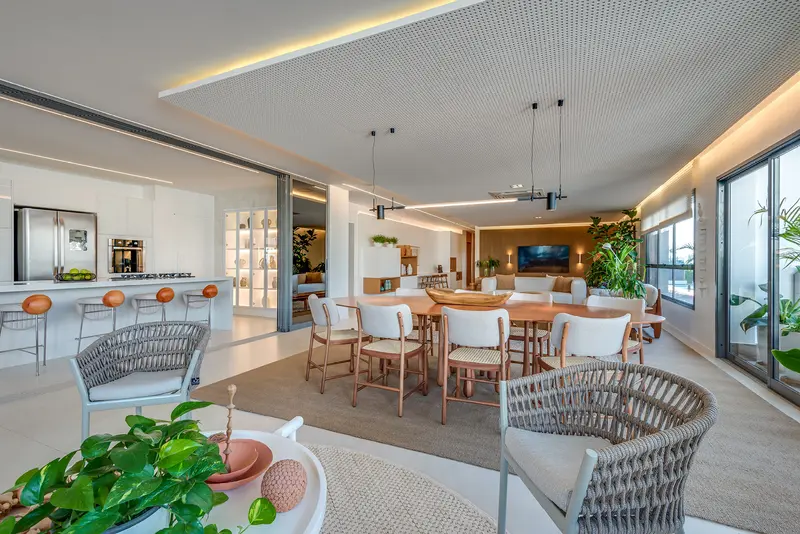 Apartamento decorado do Sunna by Opus, Setor Oeste em Goiânia