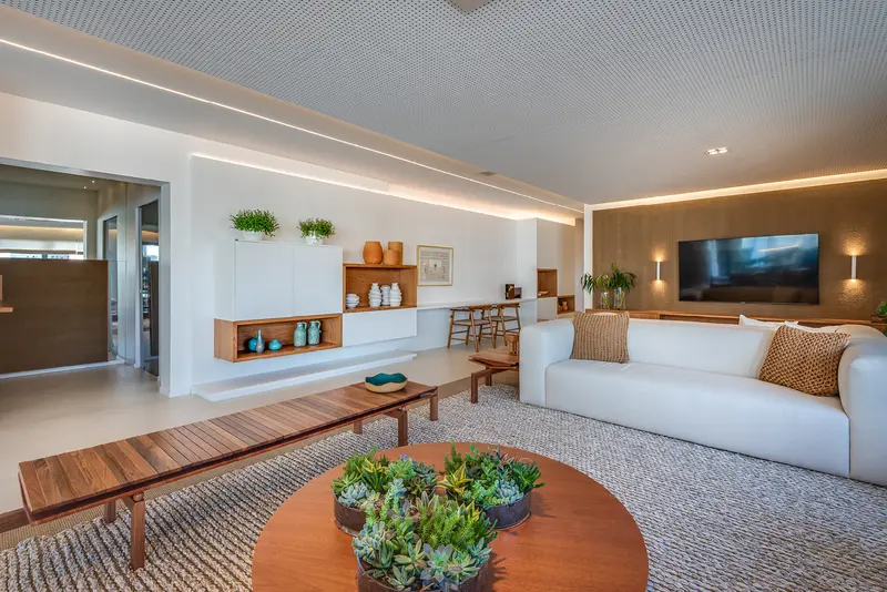 Apartamento decorado do Sunna by Opus, Setor Oeste em Goiânia