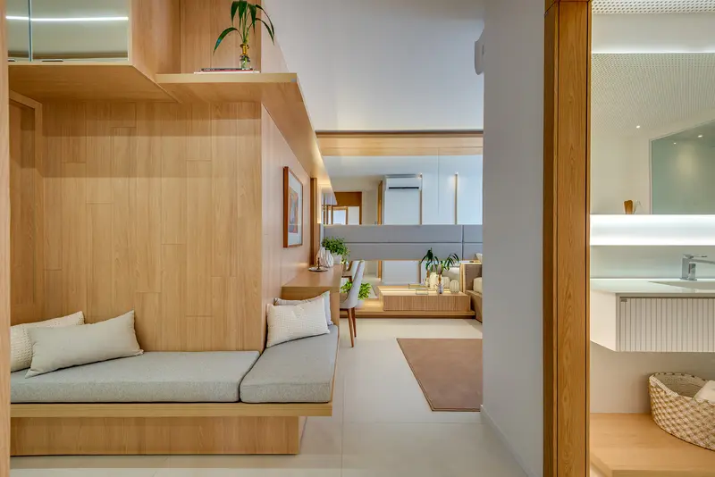Apartamento decorado do Sunna by Opus, Setor Oeste em Goiânia
