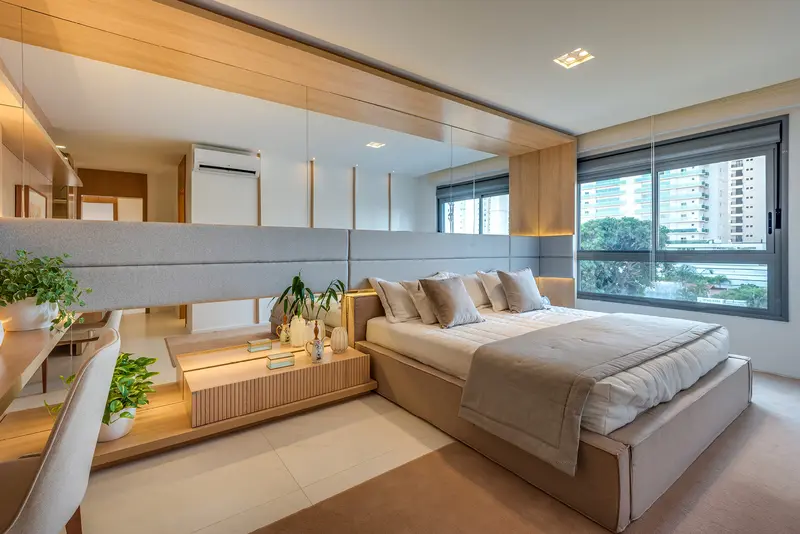 Apartamento decorado do Sunna by Opus, Setor Oeste em Goiânia