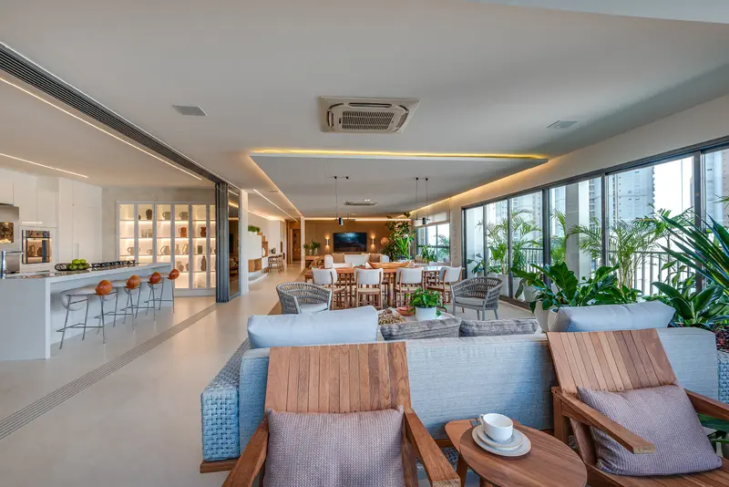Apartamento decorado do Sunna by Opus, Setor Oeste em Goiânia