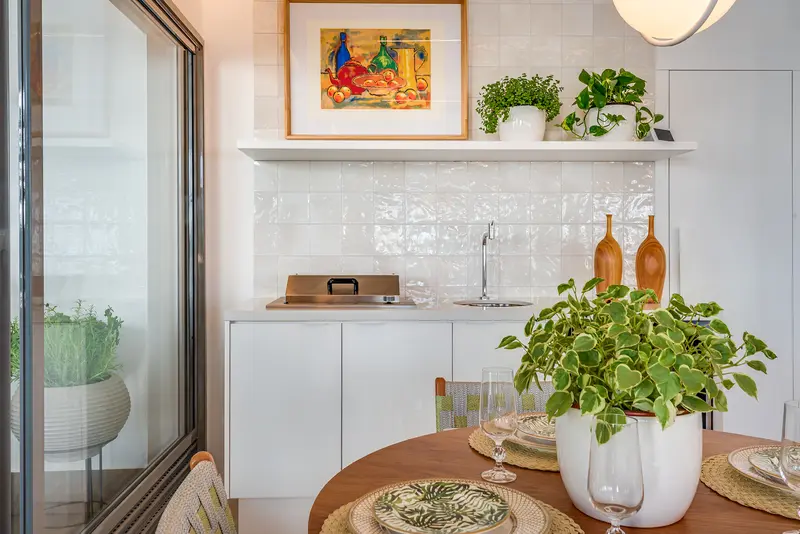 Apartamento decorado do Sunna by Opus, Setor Oeste em Goiânia