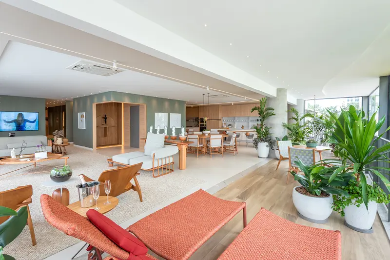 Apartamento decorado do Selena by Opus, Setor Oeste em Goiânia