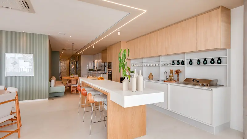 Apartamento decorado do Selena by Opus, Setor Oeste em Goiânia