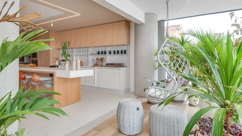 Apartamento decorado do Selena by Opus, Setor Oeste em Goiânia