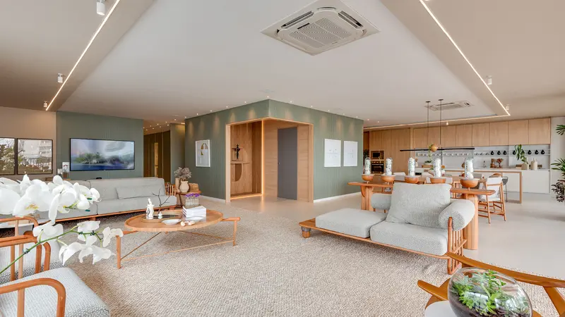 Apartamento decorado do Selena by Opus, Setor Oeste em Goiânia