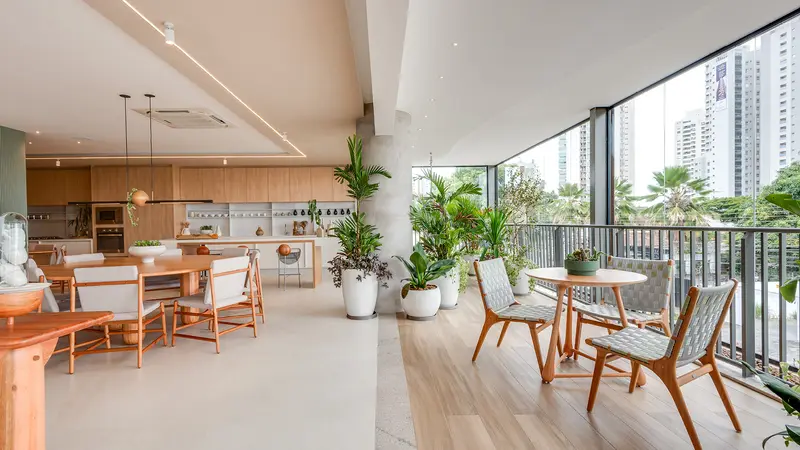 Apartamento decorado do Selena by Opus, Setor Oeste em Goiânia
