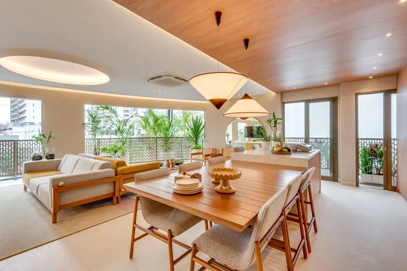 Apartamento decorado do Opus Gyro Praça do Sol, Setor Oeste em Goiânia