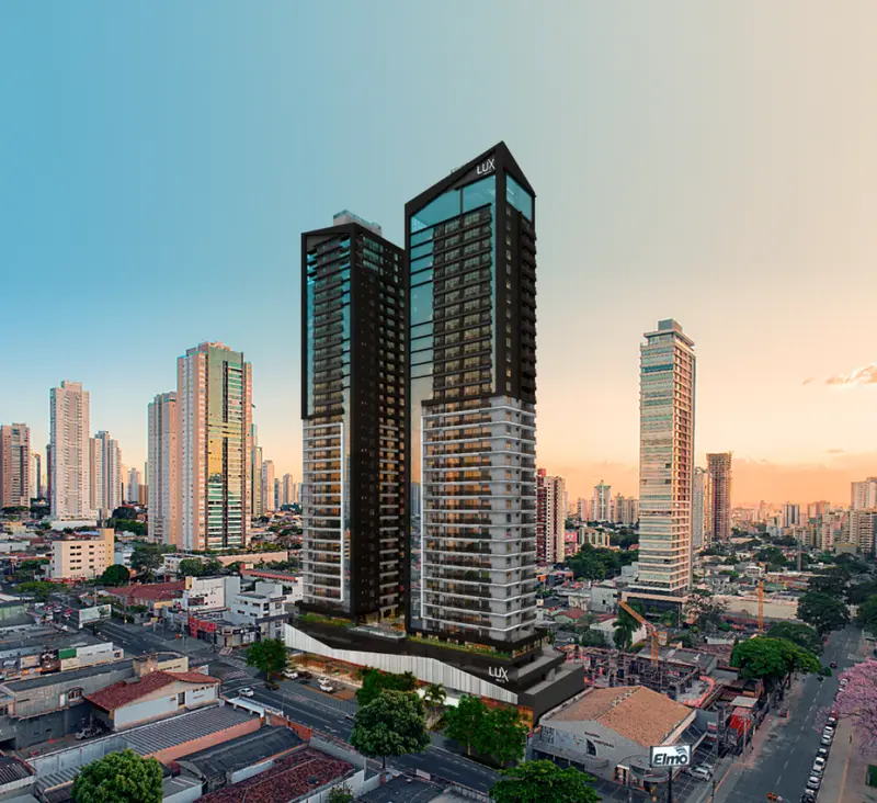 Lux Oeste, ao lado da Praça do Sol no Setor Oeste em Goiânia
