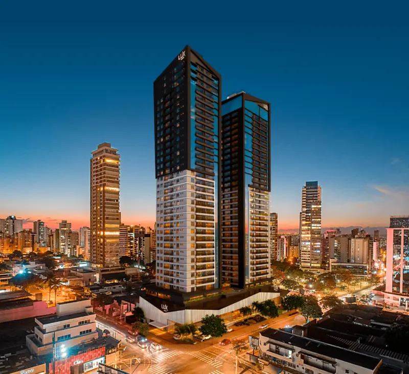 Lux Oeste, ao lado da Praça do Sol no Setor Oeste em Goiânia