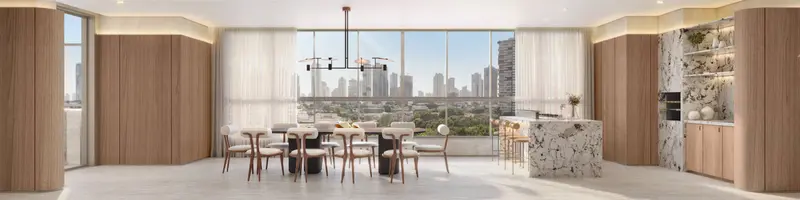 Living do apartamento decorado de 435 m² do City Park Royal, Setor Bueno