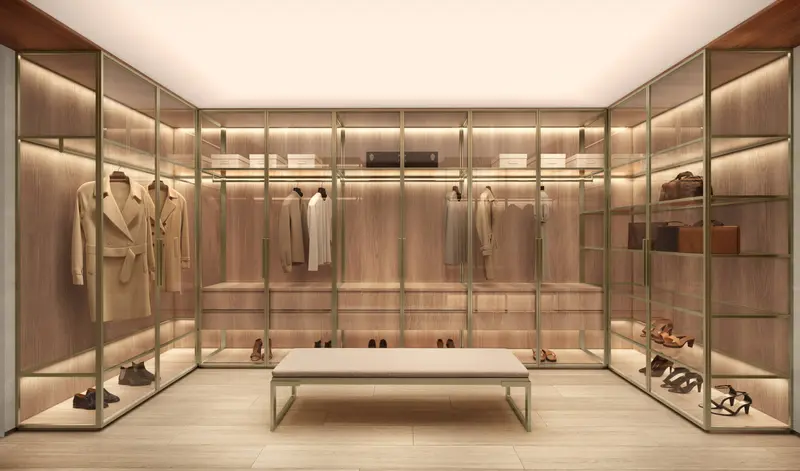 Closet da suíte master do City Park Royal, Setor Bueno, Goiânia