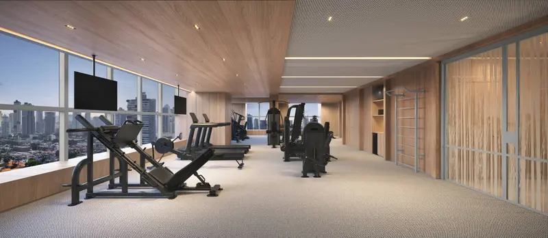 Sky Studio Fitness do City Park Royal, com vista panorâmica, Setor Bueno