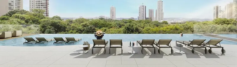 Epic City Home, de frente para o Parque Vaca Brava, Setor Bueno em Goiânia