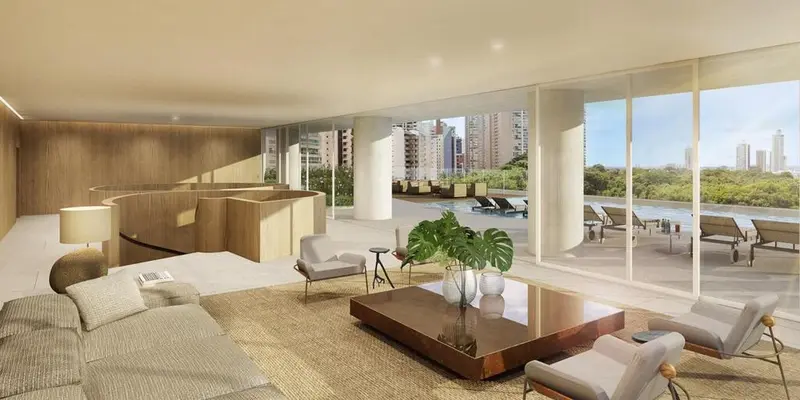 Epic City Home, de frente para o Parque Vaca Brava, Setor Bueno em Goiânia