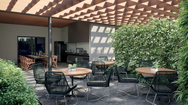 Deck 23 by Opus, em frente à Praça da T-23, Setor Bueno em Goiânia