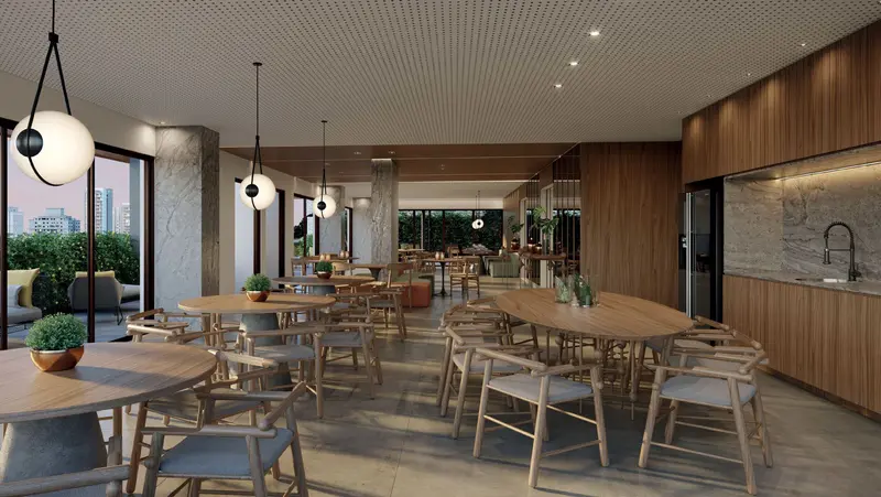 Deck 23 by Opus, em frente à Praça da T-23, Setor Bueno em Goiânia