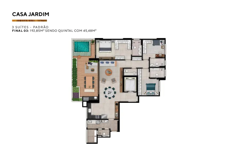 Casa Brasileira Consciente, Setor Bueno em Goiânia