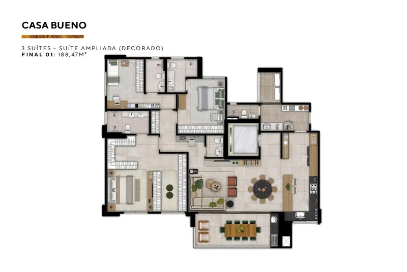 Casa Brasileira Consciente, Setor Bueno em Goiânia