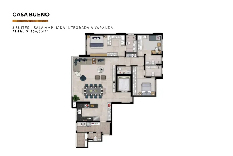 Casa Brasileira Consciente, Setor Bueno em Goiânia