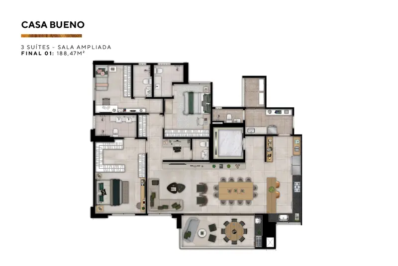Casa Brasileira Consciente, Setor Bueno em Goiânia