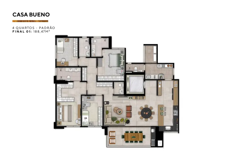 Casa Brasileira Consciente, Setor Bueno em Goiânia