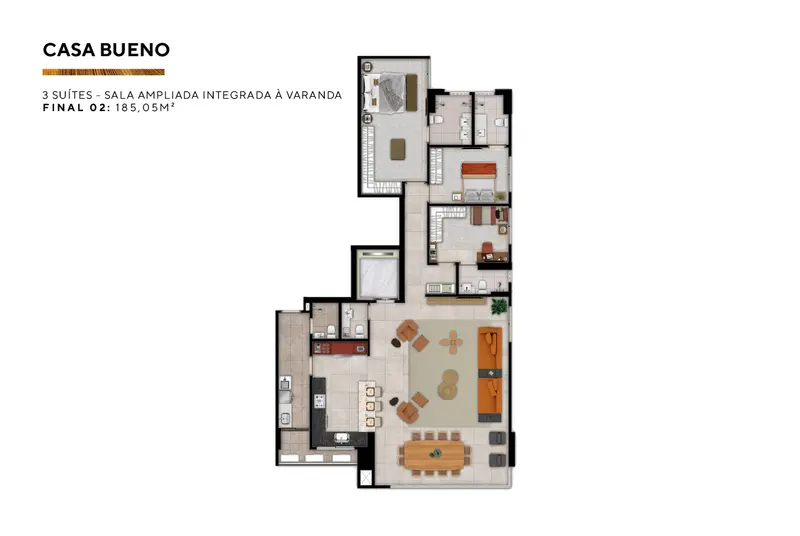 Casa Brasileira Consciente, Setor Bueno em Goiânia