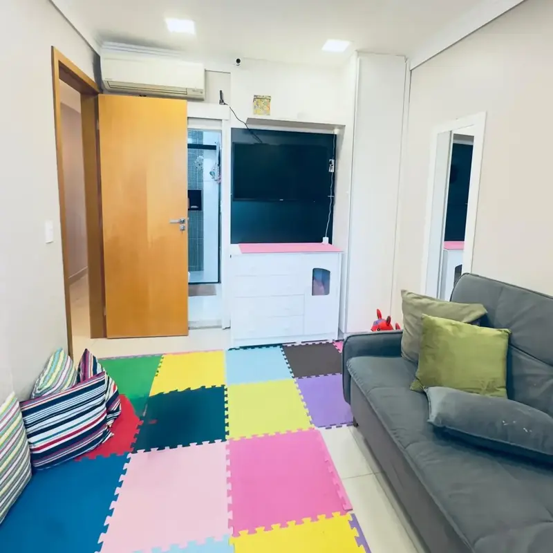 Ambiente do apartamento mobiliado no Metropolitan Residence, Setor Bueno
