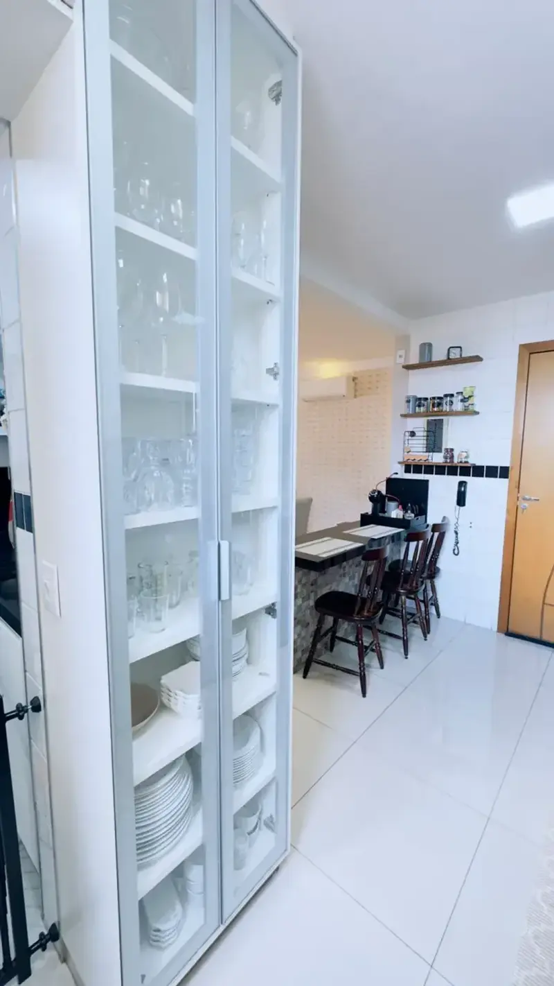 Detalhe do apartamento de 107 m² no Metropolitan Residence, Goiânia