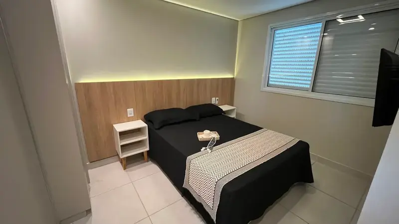 Quarto do apartamento no Residencial Solar Amazônia, Parque Amazônia